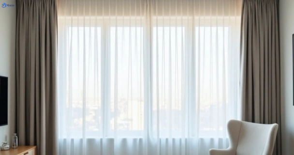 Restored vibrant drapes in dandenong-vic QLD after Matty Curtain Cleaning